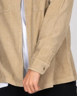 New Coup Cord Long Sleeve Overshirt Mens Jackets