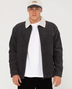 Best Sale Coup Cord Zip Up Jacket Mens Jackets