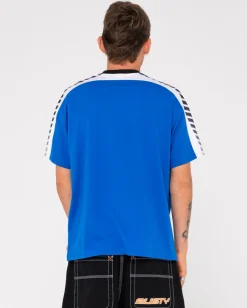 Cheap Crave The Grave Mesh Shoulder Panel Tee Mens Tees