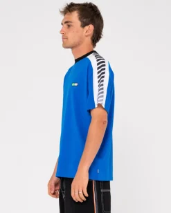 Cheap Crave The Grave Mesh Shoulder Panel Tee Mens Tees