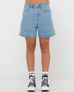 New Cyprus High Waisted Denim Short Womens Denim