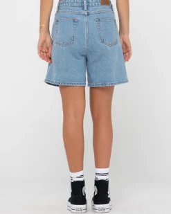 Sale Cyprus High Waisted Denim Short Womens Jorts
