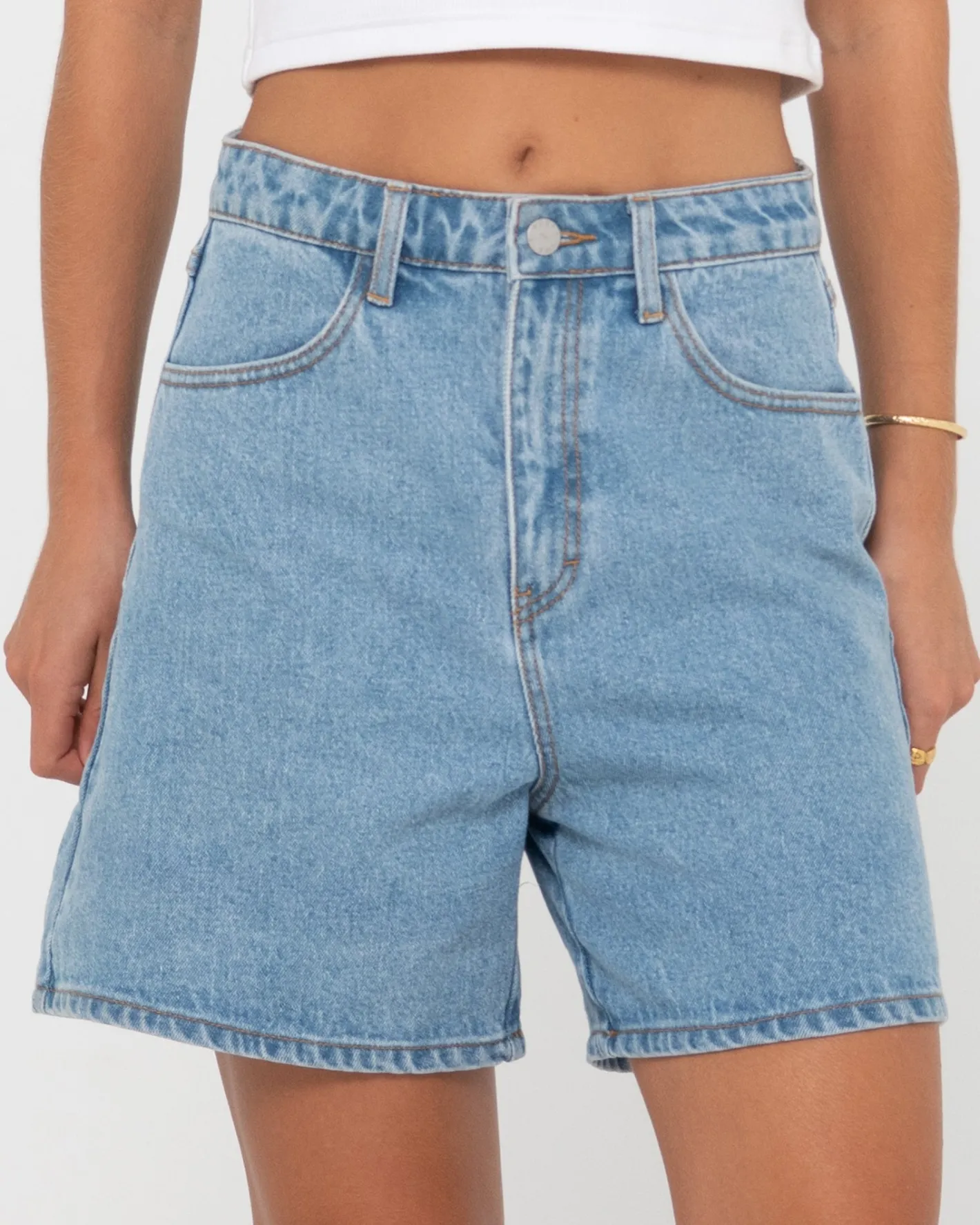 Cheap Cyprus High Waisted Denim Short Womens Shorts