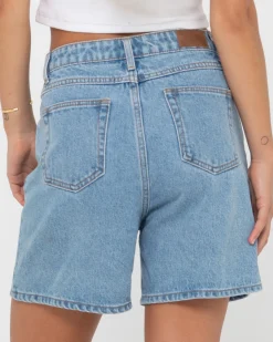 Sale Cyprus High Waisted Denim Short Womens Jorts