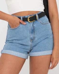 New Cyprus High Waisted Denim Short Womens Denim