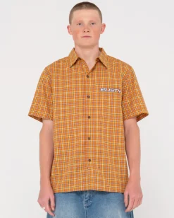 Cheap Datsun 2K Relaxed Check Shirt Mens Shirts