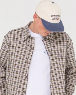 Outlet Datsun Relaxed Check Long Sleeve Shirt Mens Shirts