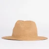 Fashion Dean Packable Wide Brim Straw Hat Mens Caps & Hats