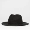New Dean Packable Wide Brim Straw Hat Mens Caps & Hats