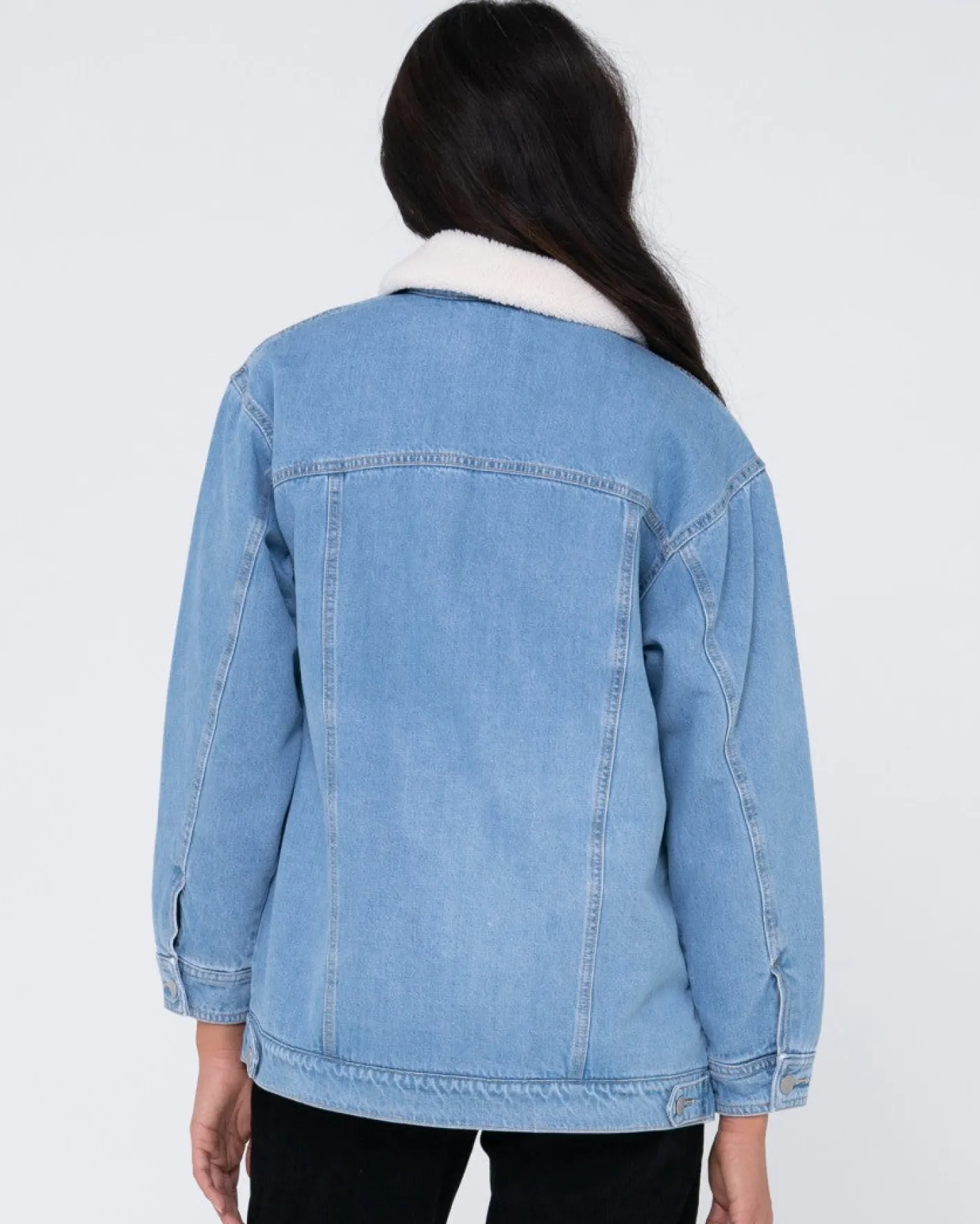 Fashion Denim Trucker Jacket Womens Jackets