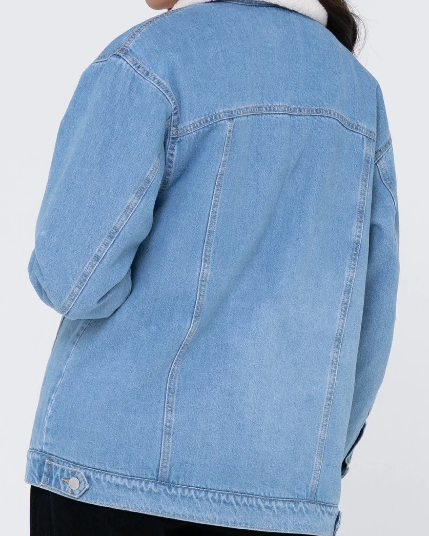 Fashion Denim Trucker Jacket Womens Jackets