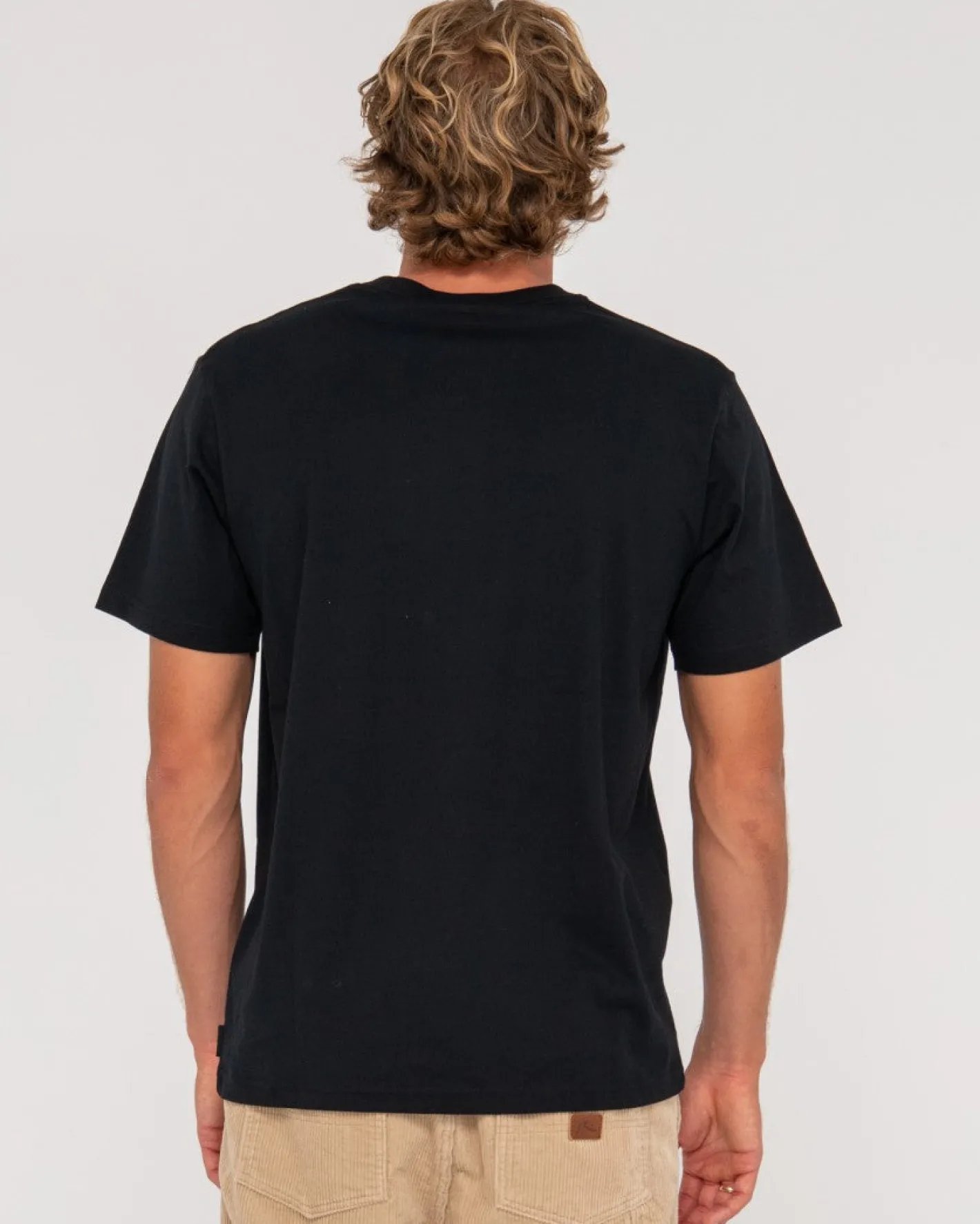 Cheap Distort Short Sleeve Graphic Tee Mens Tees