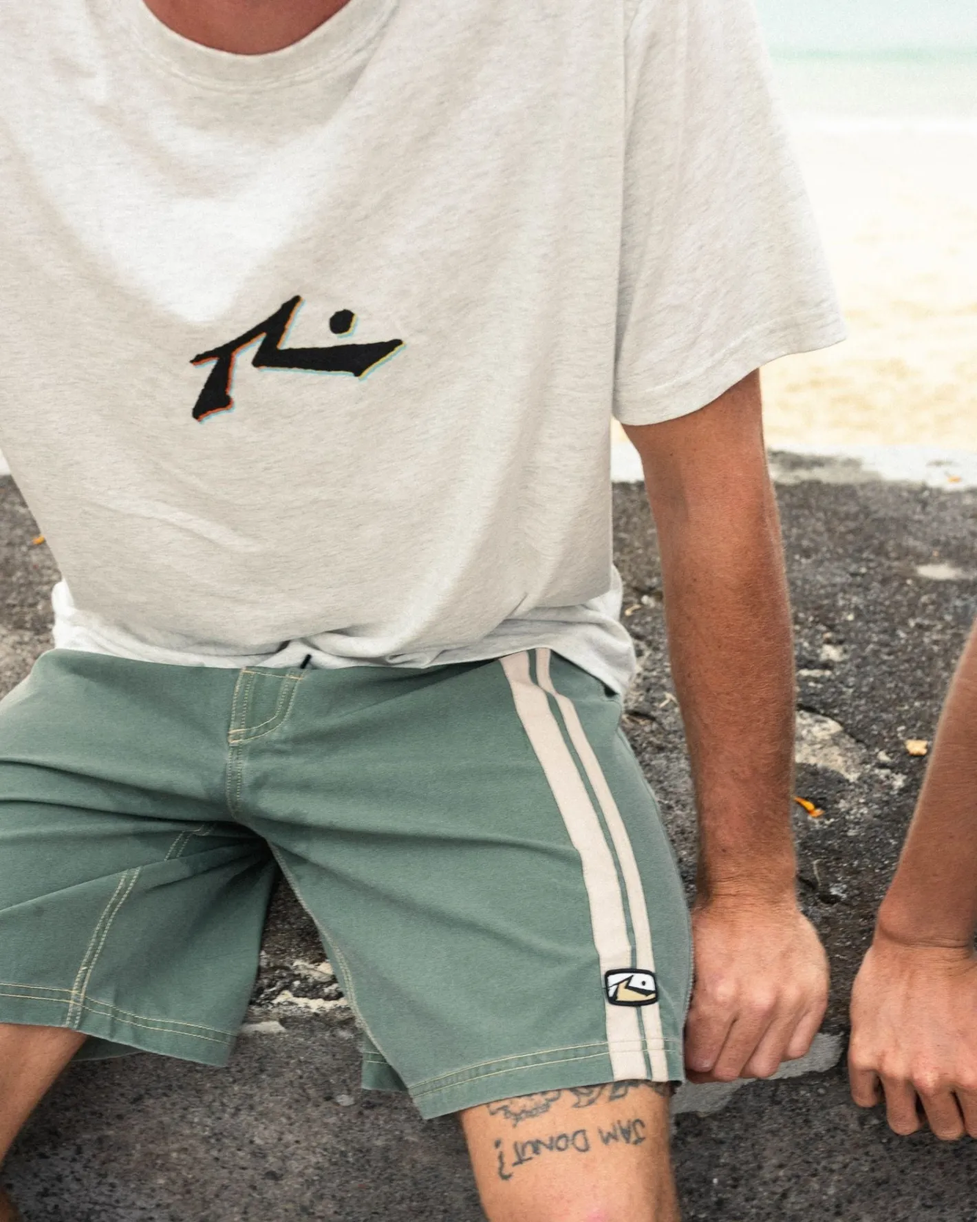 Online Double Drop Short Sleeve Tee Mens Tees