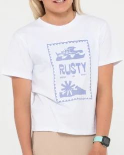 New Dream State Oversized Tee Girls Kids Tops