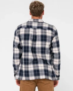 Clearance Dry Eyes Long Sleeve Flannel Shirt Mens Shirts