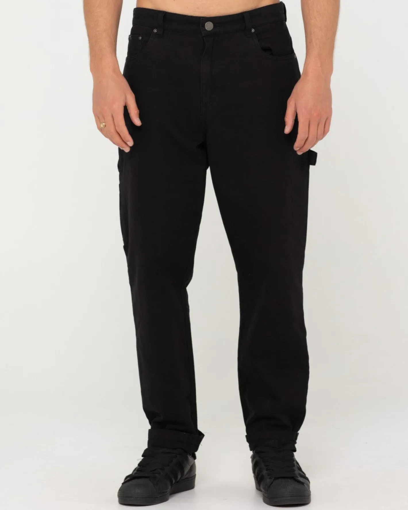 Best Sale Dungaree 5 Pocket Straight Fit Pant Mens Pants