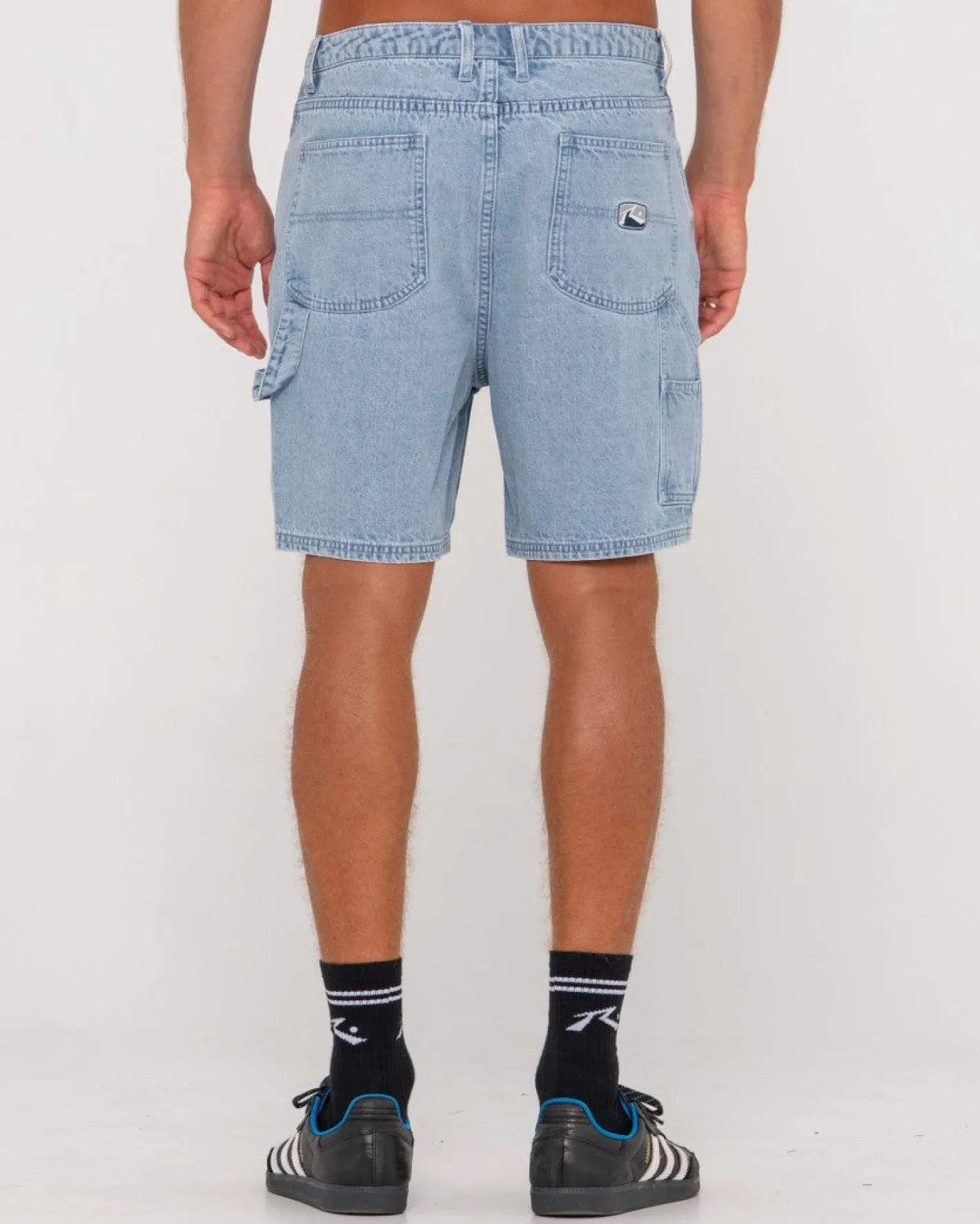 Best Dungaree Denim Relaxed Fit Walkshort Mens Shorts