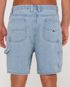 Best Dungaree Denim Relaxed Fit Walkshort Mens Shorts
