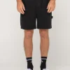 Online Dungaree Elastic Short Mens Shorts
