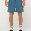 Cheap Dungaree Elastic Short Mens Shorts