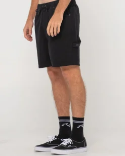 Online Dungaree Elastic Short Mens Shorts