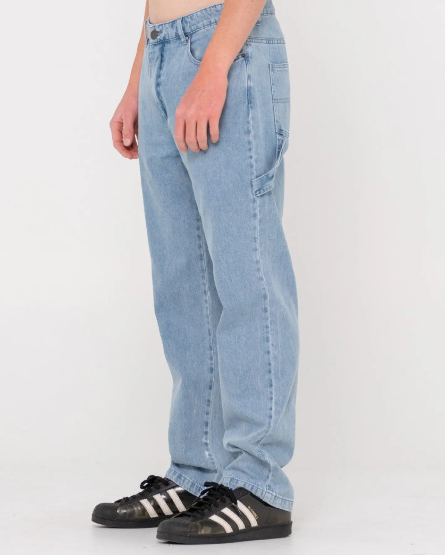Store Dungaree Straight Fit Denim Pant Mens Pants