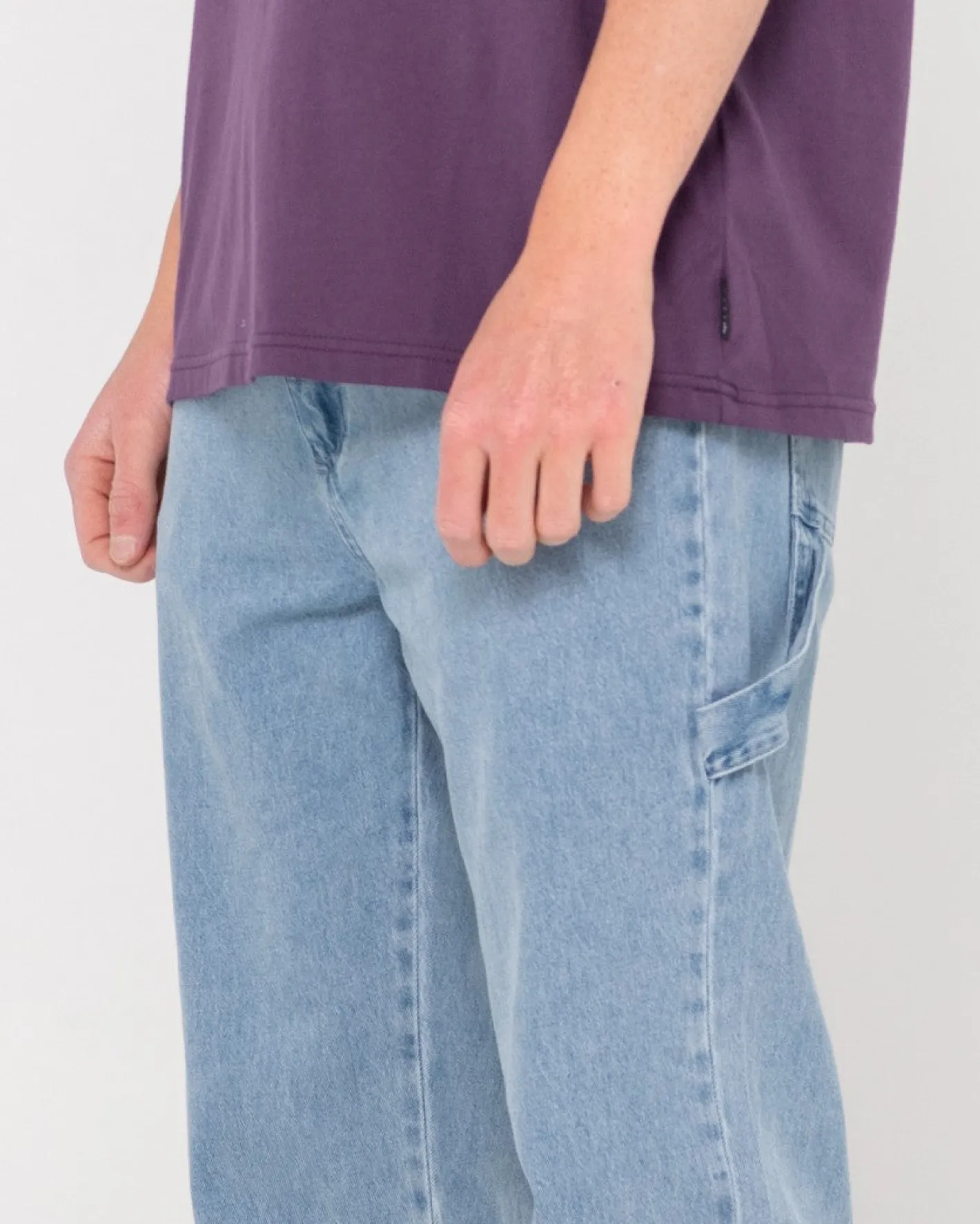 Store Dungaree Straight Fit Denim Pant Mens Pants