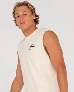 Clearance Dye Bath Graphic Muscle Mens Tanks & Muscles
