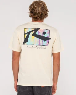 Store Dye Bath Short Sleeve Graphic Tee Mens Tees
