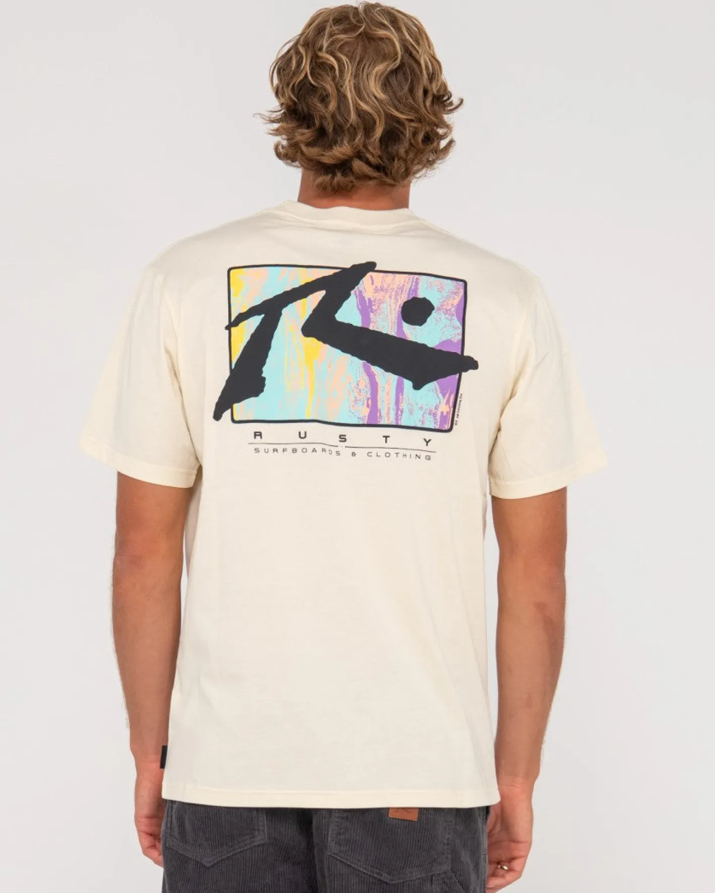 Store Dye Bath Short Sleeve Graphic Tee Mens Tees