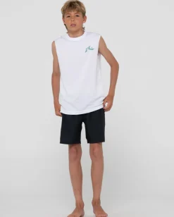 Hot Dynamite Elastic Boardshort Boys Kids Bottoms