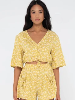 Best Sale Elise Short Sleeve Top Womens Fashion Tops
