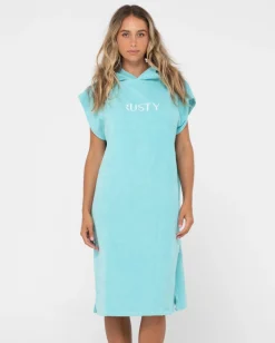 New Essentials Hooded Change Towel Womens Beach Towels