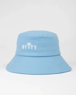 Fashion Essentials Wide Brim Bucket Hat Womens Caps & Hats