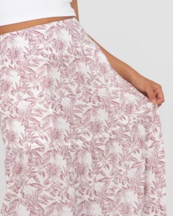 New Faye High Waisted Floral Maxi Skirt Womens Skirts