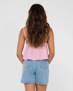 Flash Sale Felicity V Neck Cami Crop Top Womens Fashion Tops