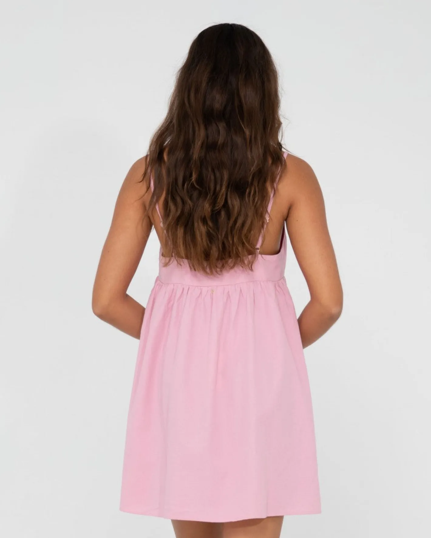 New Felicity V Neck Mini Dress Womens Mini Dresses