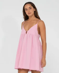 New Felicity V Neck Mini Dress Womens Mini Dresses