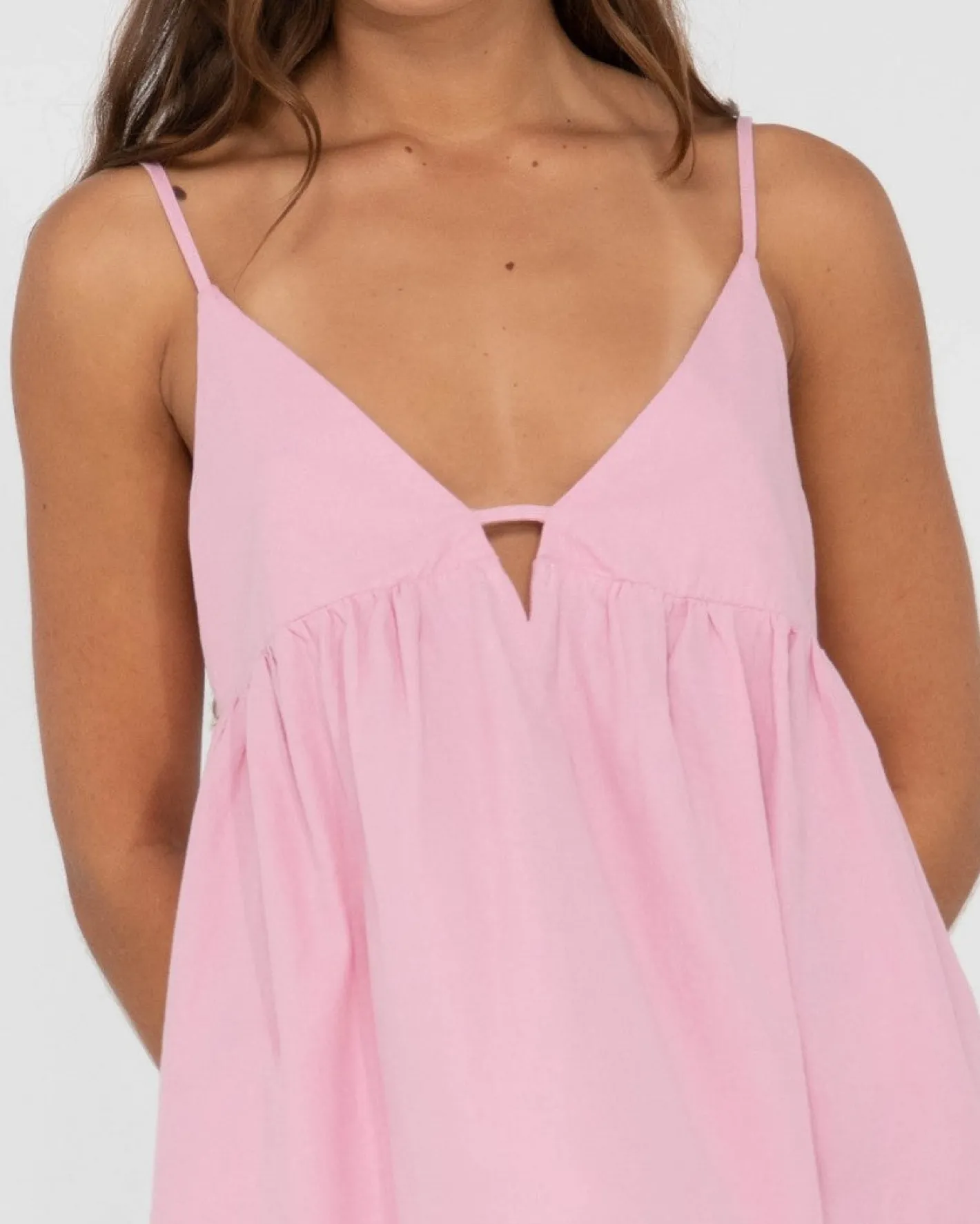 New Felicity V Neck Mini Dress Womens Mini Dresses