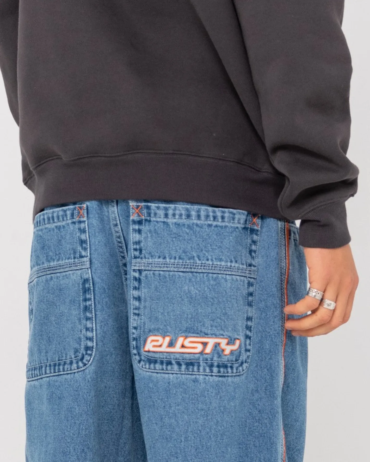 New Flip Daddy 2.0 Baggy Fit Jean Mens Pants