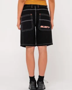 Discount Flip Mommy Low Rise Baggy Jort Womens Denim