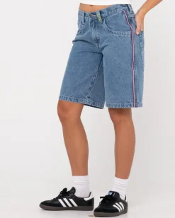 Best Sale Flip Mommy Low Rise Baggy Jort Womens Denim