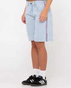 Hot Flip Mommy Low Rise Baggy Jort Womens Jorts
