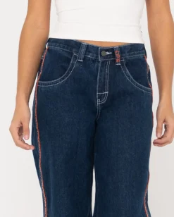 Best Flip Mommy Low Rise Baggy Jean Womens Denim