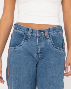 Sale Flip Mommy Low Rise Baggy Jean Womens Denim
