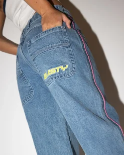 Sale Flip Mommy Low Rise Baggy Jean Womens Pants