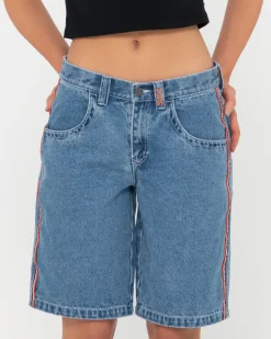 Store Flip Mommy Low Rise Baggy Jort Womens Jorts