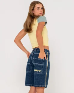 Sale Flip Mommy Low Rise Baggy Jort Womens Denim