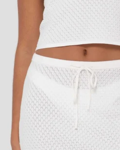 Outlet Florence A Line Knit Mini Skirt Womens Skirts