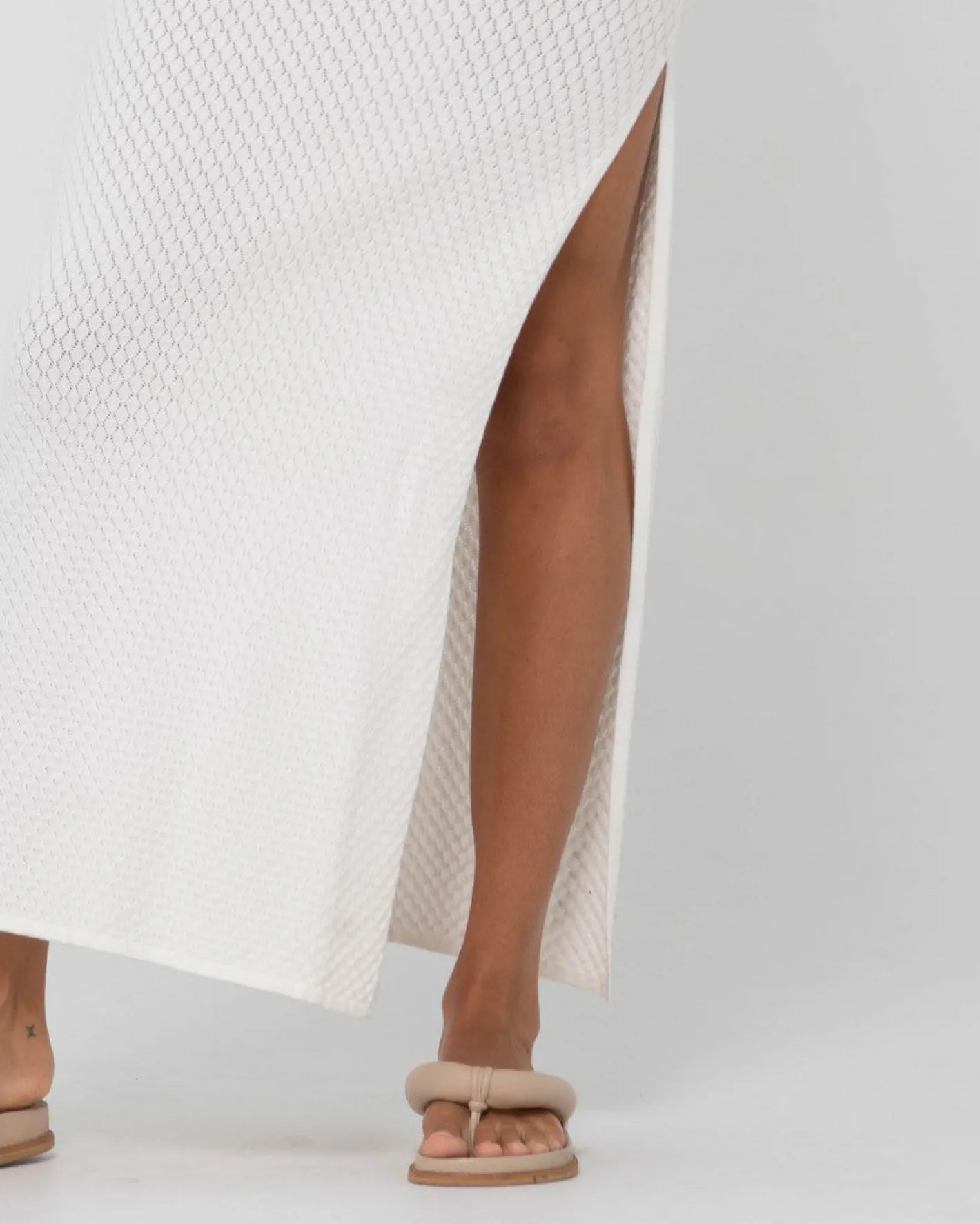 Sale Florence V Neck Knit Slip Maxi Dress Womens Maxi Dresses